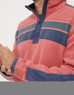Airlie Yoke Stripe Sweatshirt