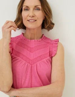 Ali Frill Sleeve Top