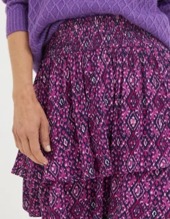 Ali Ikat Geo Flippy Skirt