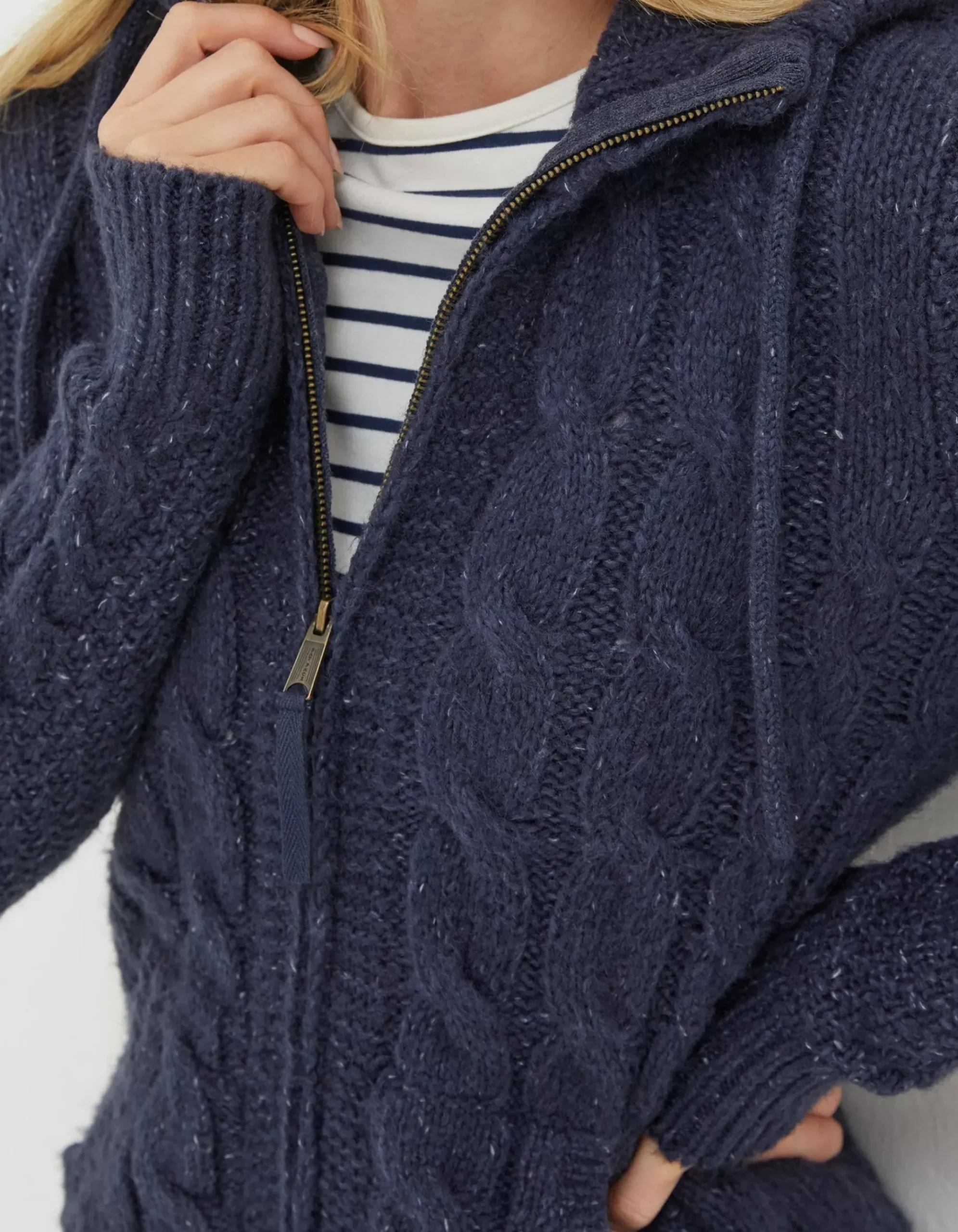 Alicia Zip Through Hoodie