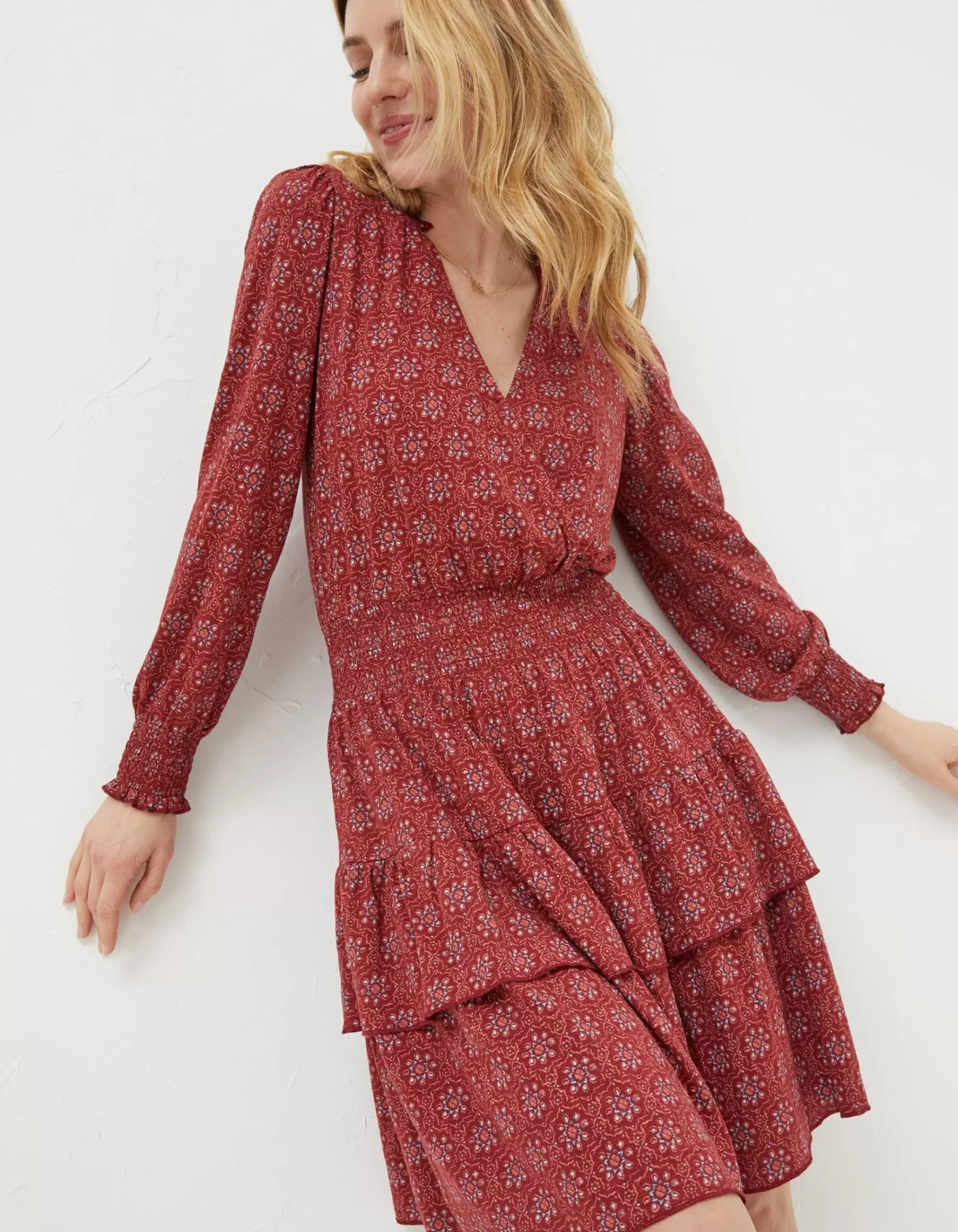 Amba Craft Geo Jersey Dress