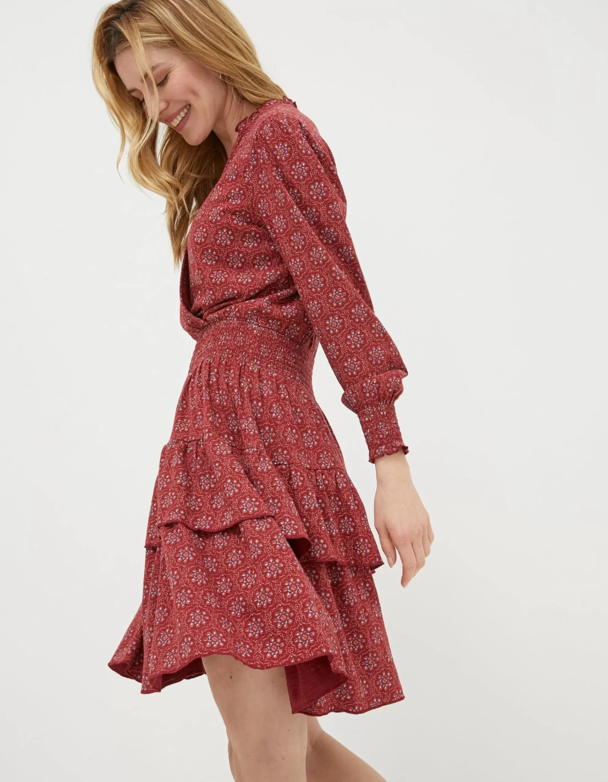 Amba Craft Geo Jersey Dress