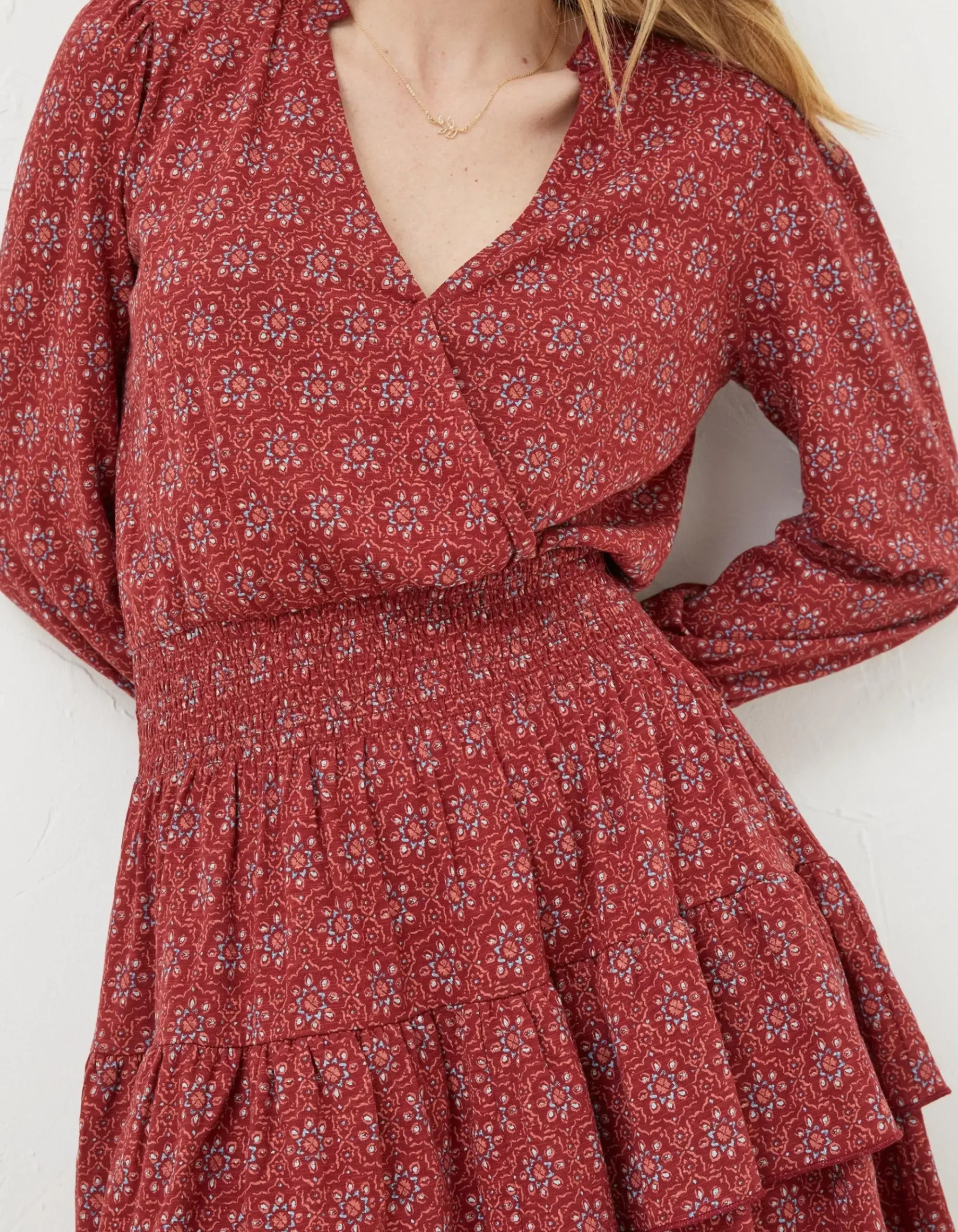 Amba Craft Geo Jersey Dress