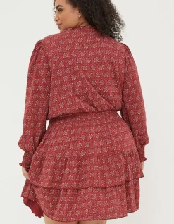 Amba Craft Geo Jersey Dress