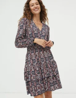 Amba Ikat Geo Dress