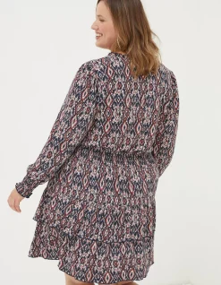Amba Ikat Geo Dress