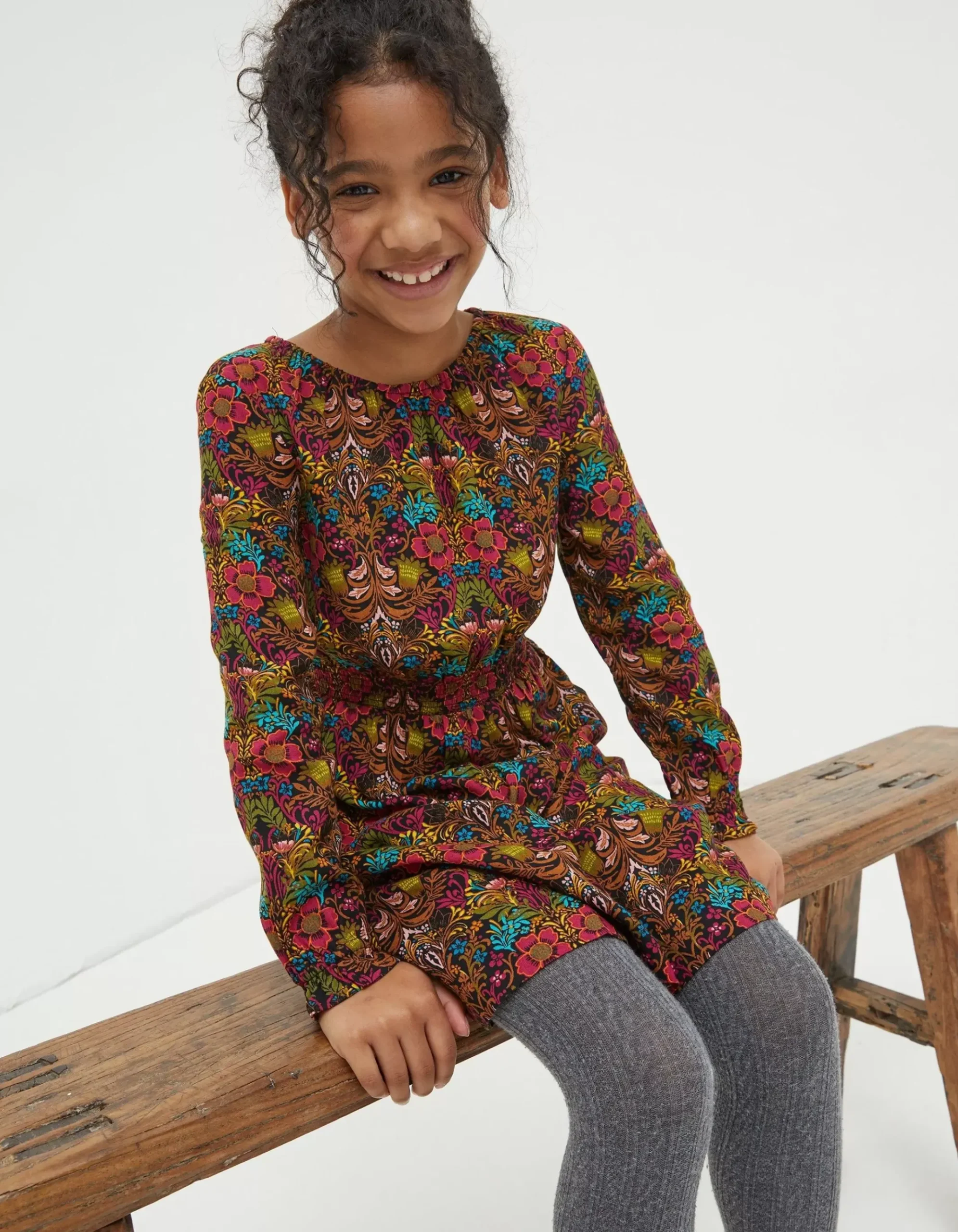 Amelia Floral Print Dress