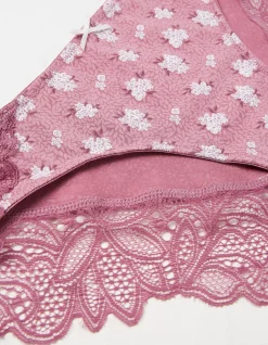 Anais Floral Cheeky Knickers