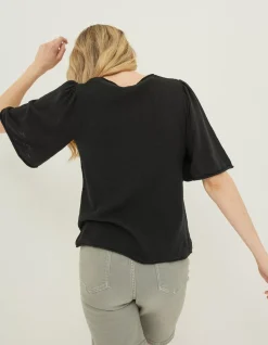 Angela V Neck Knitted Top