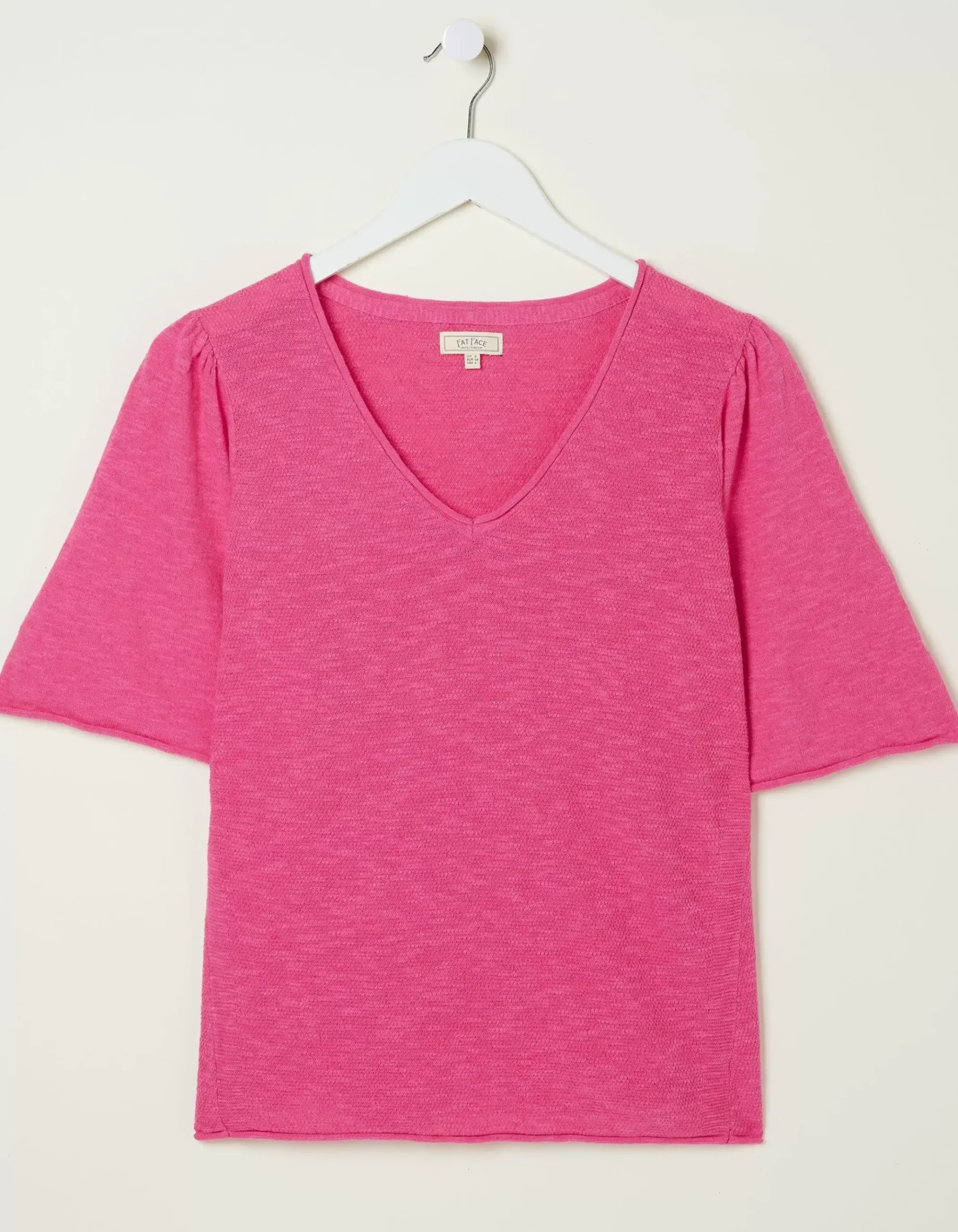 Angela V Neck Knitted Top