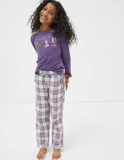 Animal Check Pyjama Set