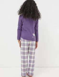 Animal Check Pyjama Set