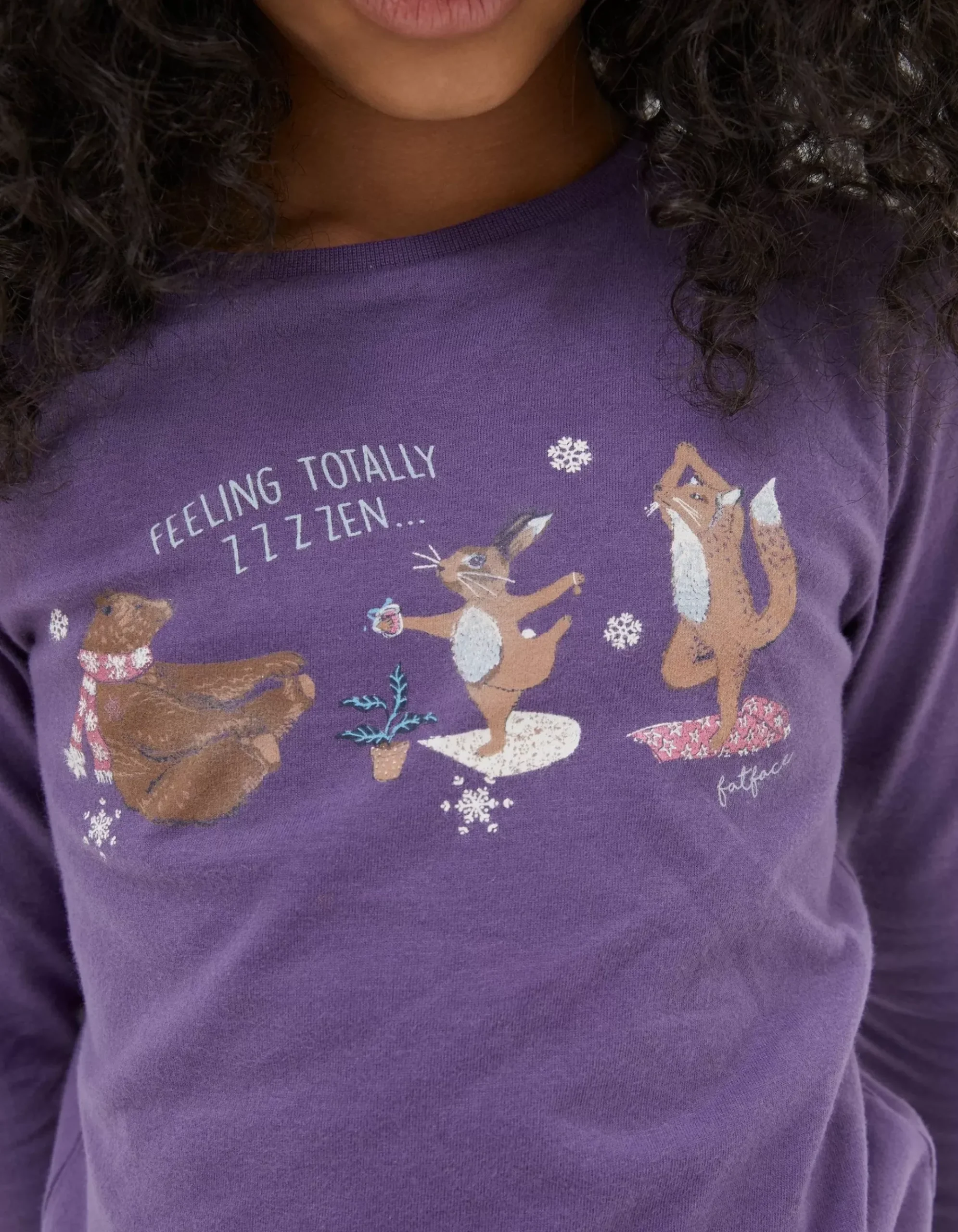 Animal Check Pyjama Set
