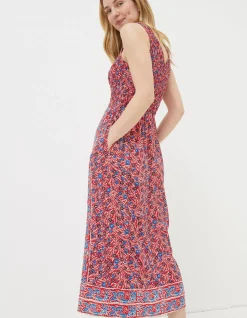 Anna Meadow Midi Dress