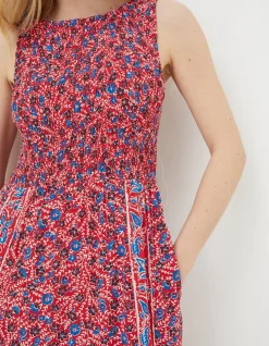 Anna Meadow Midi Dress