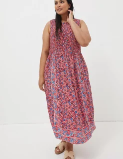Anna Meadow Midi Dress