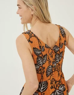 Anna Vine Floral Midi Dress