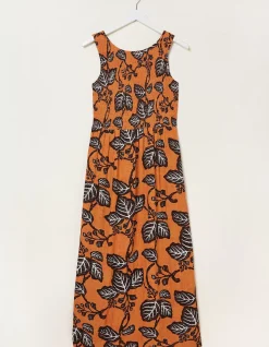 Anna Vine Floral Midi Dress