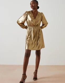 Annabelle Metallic Dress