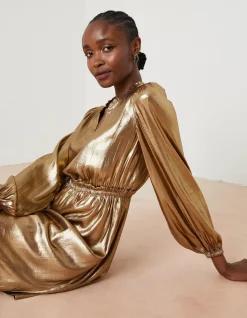 Annabelle Metallic Dress