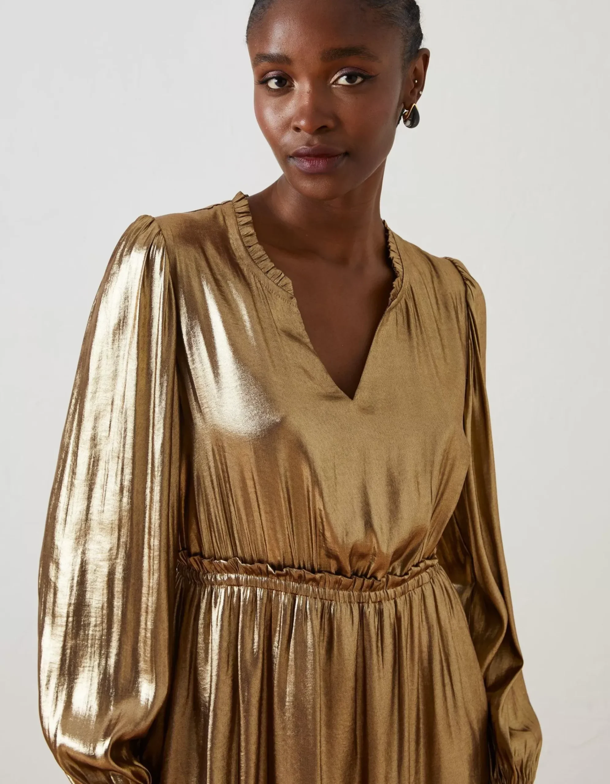Annabelle Metallic Dress