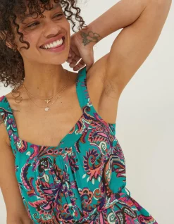 Annie Festival Floral Playsuit