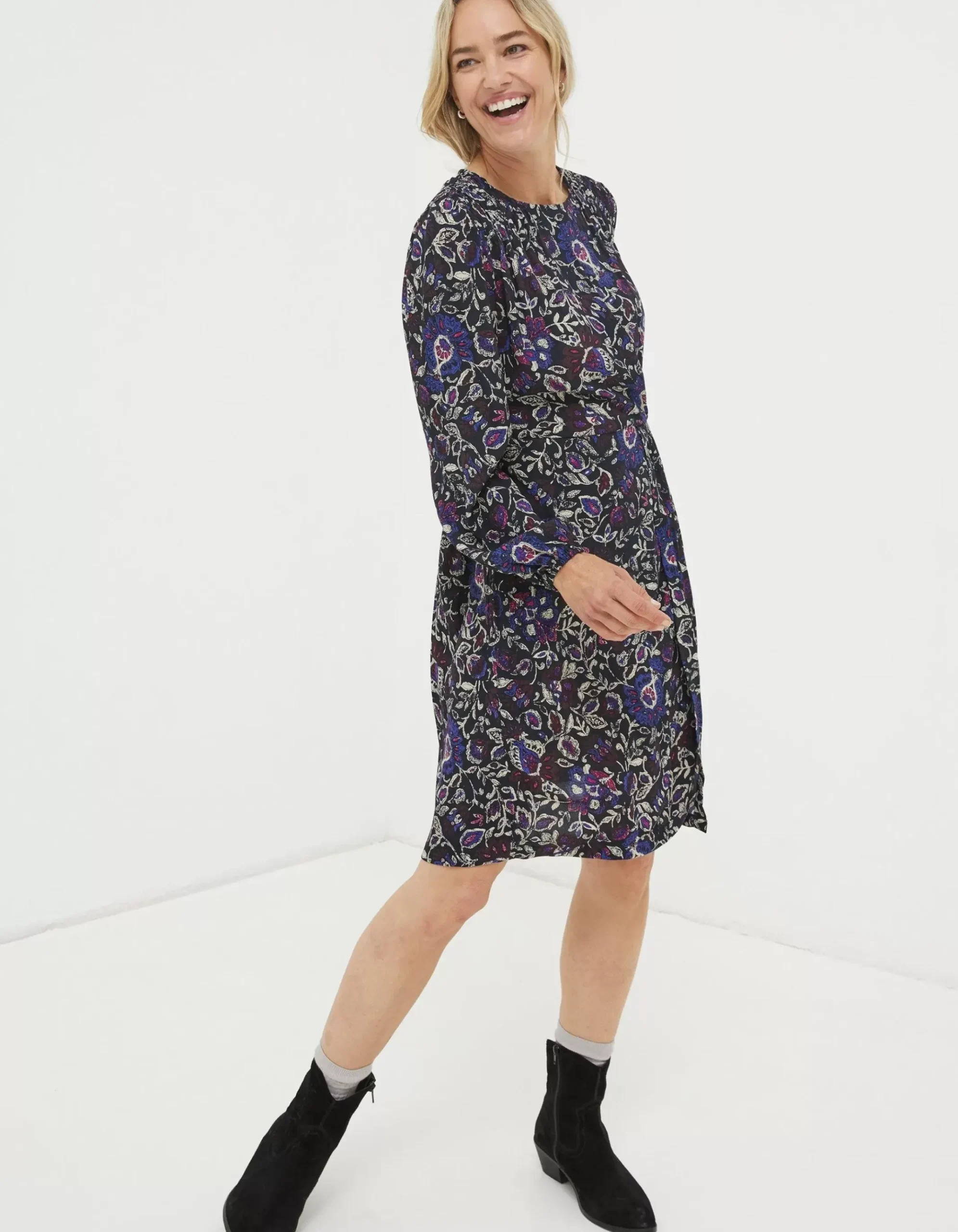 Annie Inspirit Floral Dress