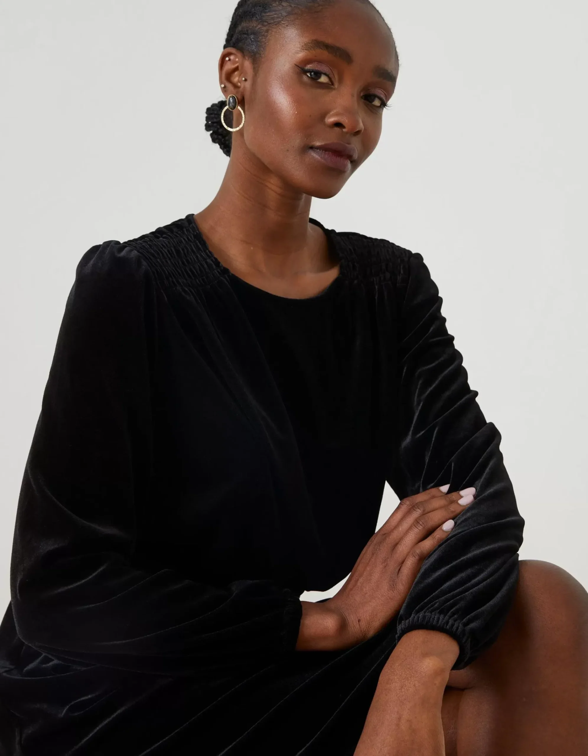 Annie Velvet Dress