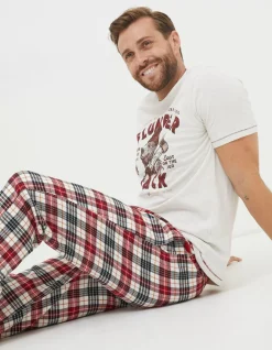 Argyll Checked Pyjama Bottoms