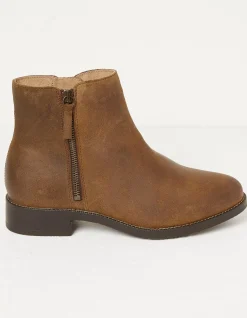 Aria Ankle Zip Boots