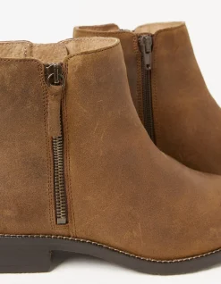 Aria Ankle Zip Boots