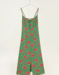 Ariel Bali Blooms Midi Dress