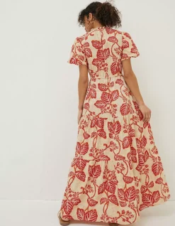 Aubrey Vine Floral Maxi Dress