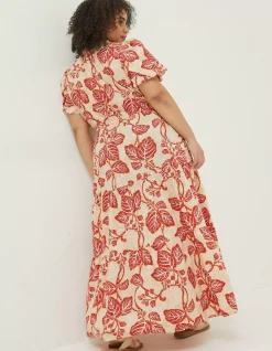 Aubrey Vine Floral Maxi Dress
