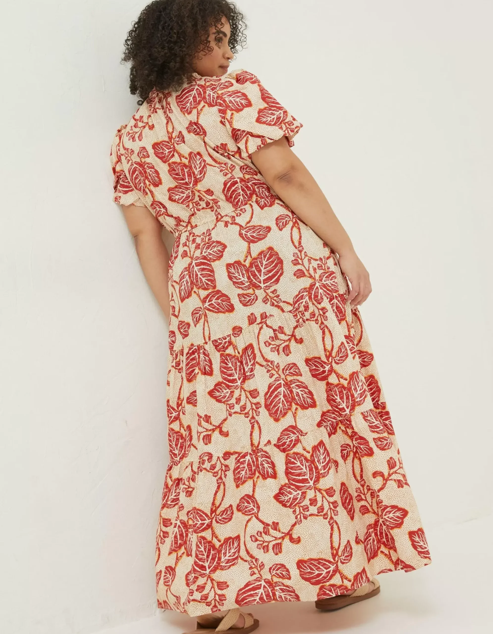 Aubrey Vine Floral Maxi Dress