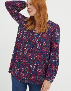 Aurelia Abstract Marks Tunic