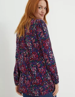 Aurelia Abstract Marks Tunic