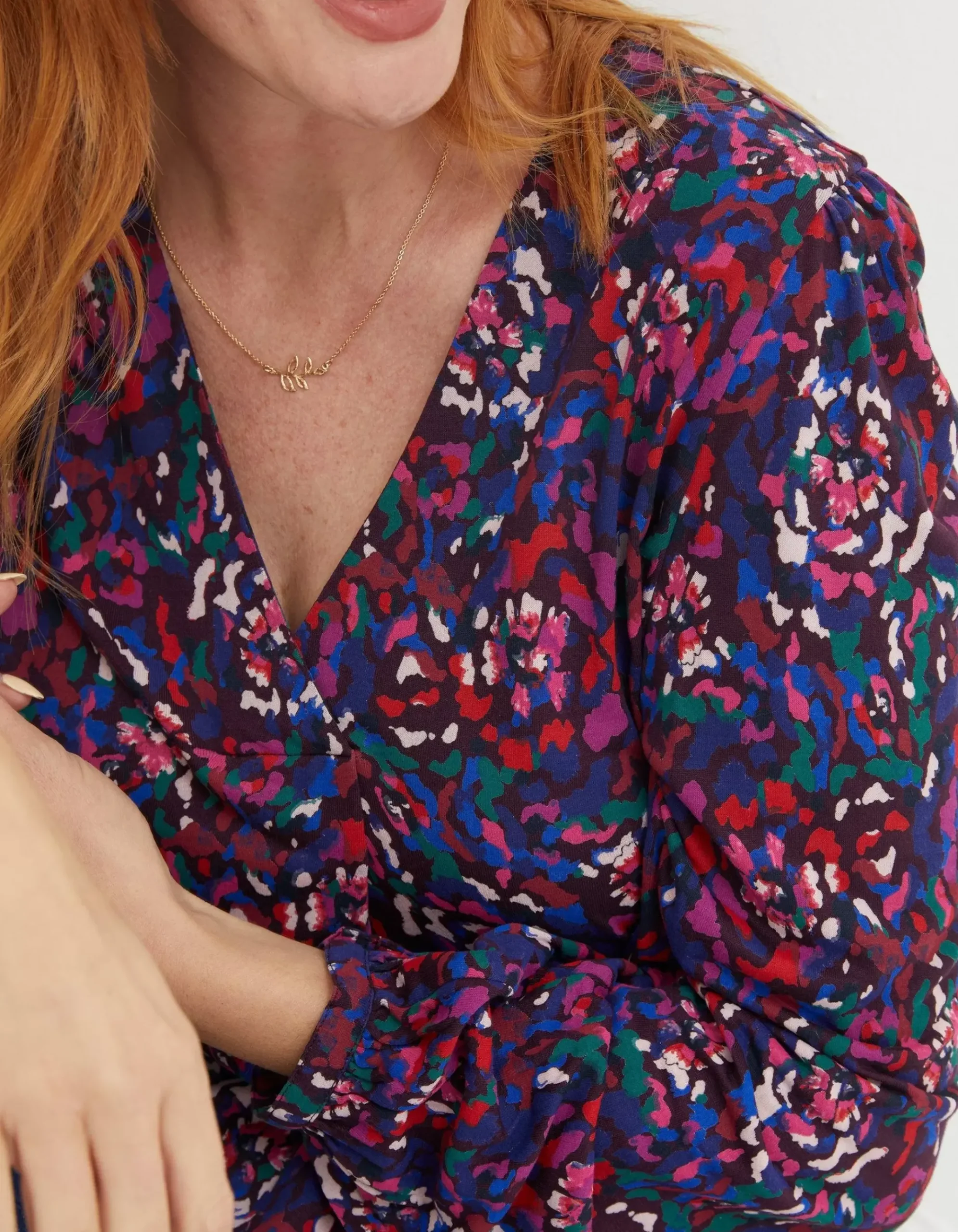 Aurelia Abstract Marks Tunic