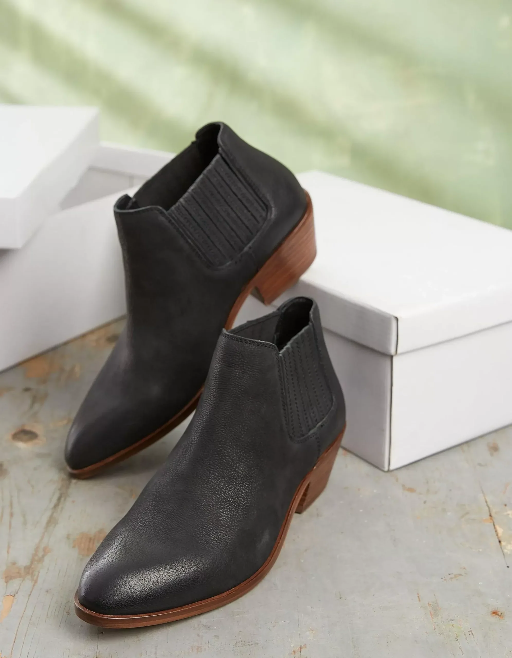 Ava Western Ankle Boot