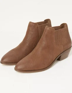 Ava Western Ankle Boot