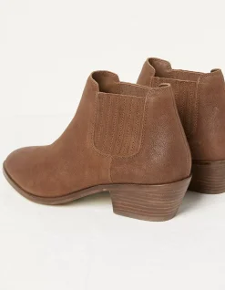 Ava Western Ankle Boot