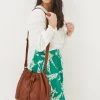 Awna Leather Bucket Bag