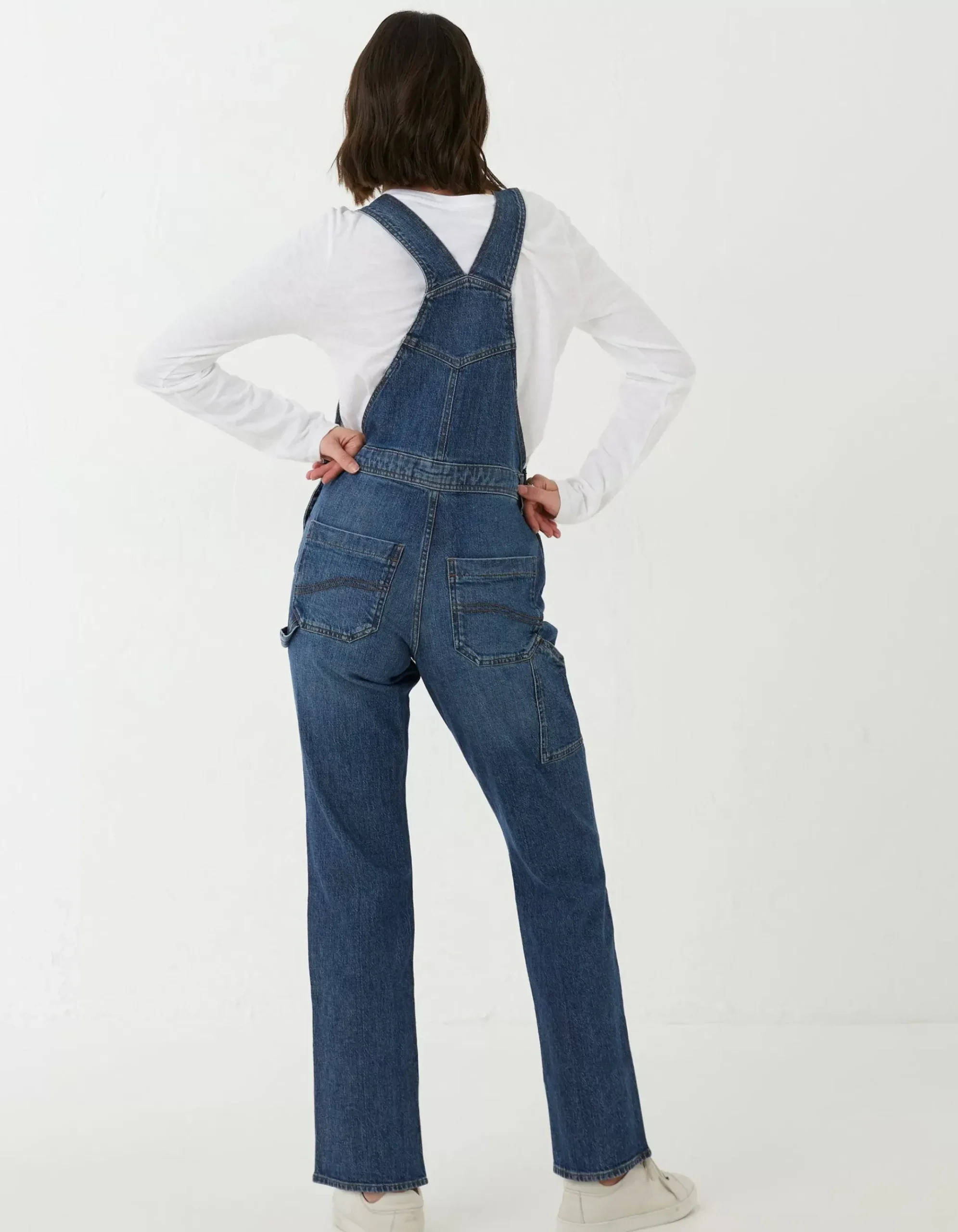 Banbury Straight Leg Denim Dungarees