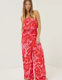 Beach Wear Bennie Ikat Jumpsuit