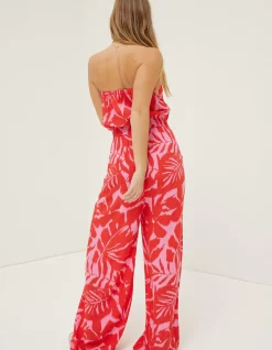 Beach Wear Bennie Ikat Jumpsuit