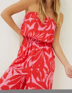 Beach Wear Bennie Ikat Jumpsuit