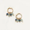Bead Huggy Hoops