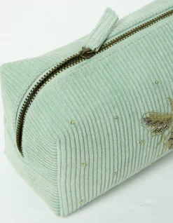 Bee Cord Make Up Bag
