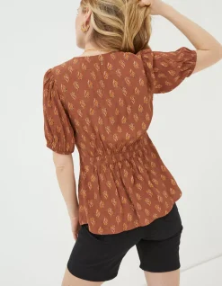 Bella Woodblock Blouse