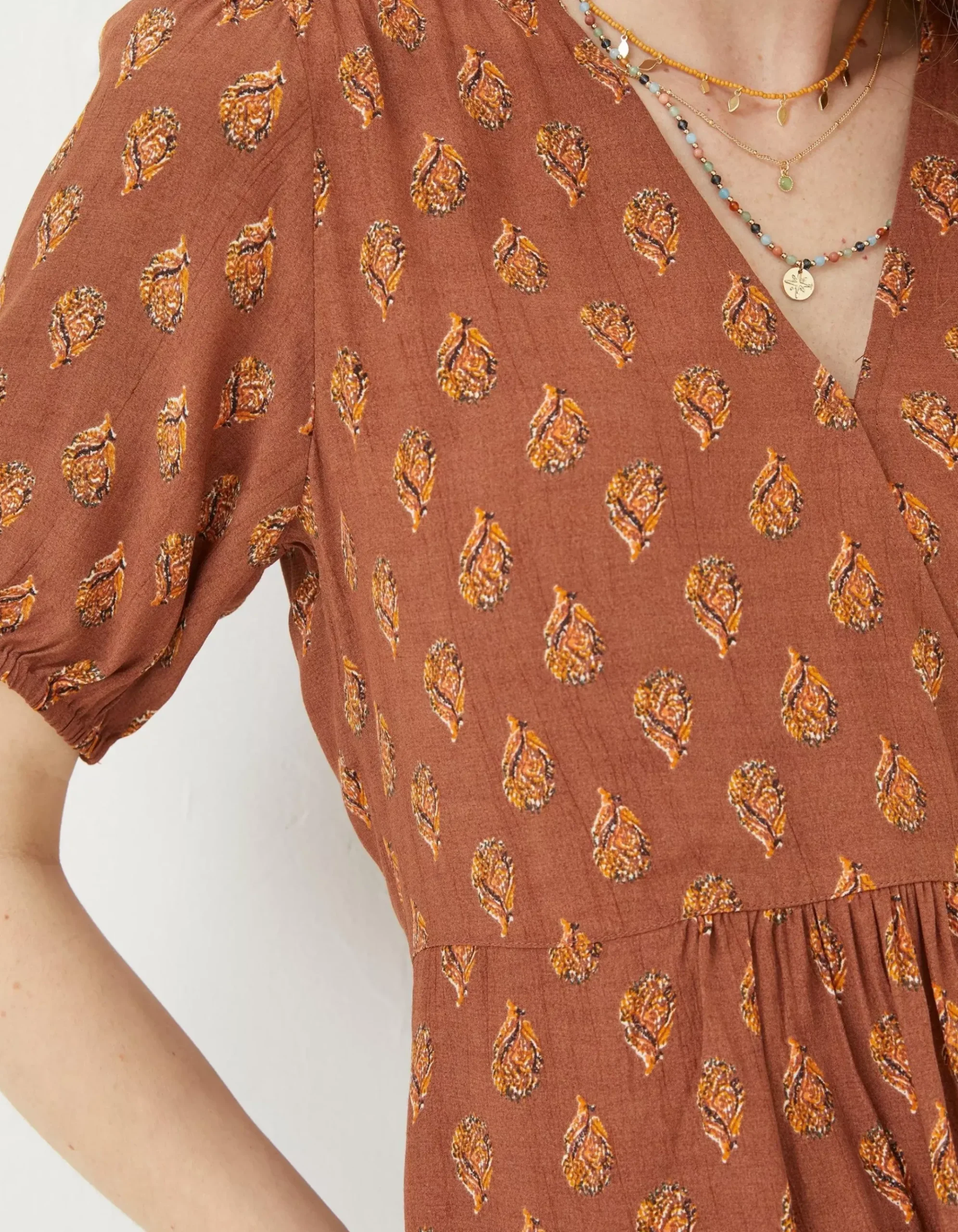 Bella Woodblock Blouse